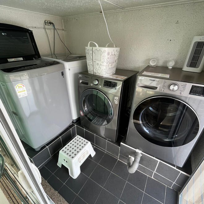 MK Co-housing: Washing Machines and Dryers